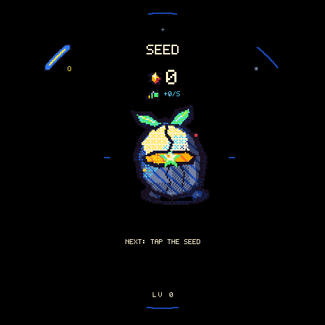 完整游戏 Demo 载入前的星种画面